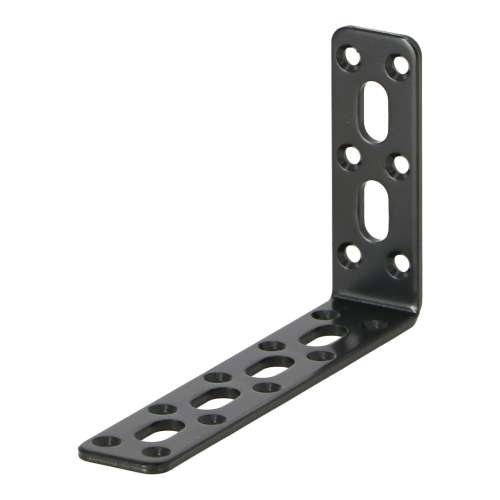 LIFELEX 接合金物L ブラック 2×4長穴 KR03-1166