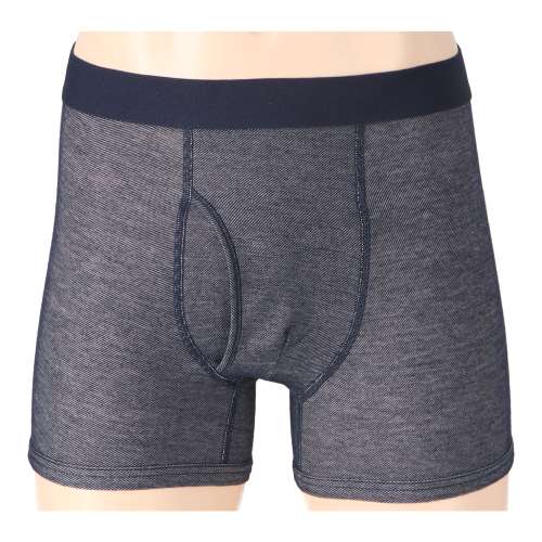 LIFELEX　ボクサーブリーフ１Ｐ　デニム調ネイビー　Ｍ