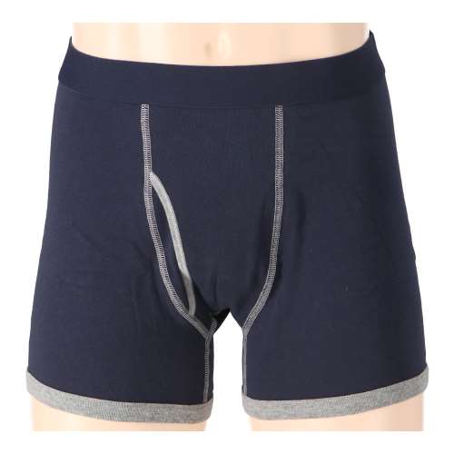 LIFELEX　ボクサーブリーフ１Ｐ　ネイビーパイピング　Ｍ