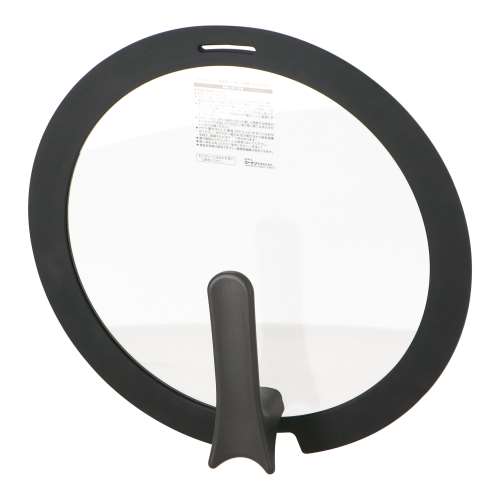 LIFELEX　立てれるガラス蓋　２８ｃｍ　Ｇ２８‐２９２０６ＢＫ