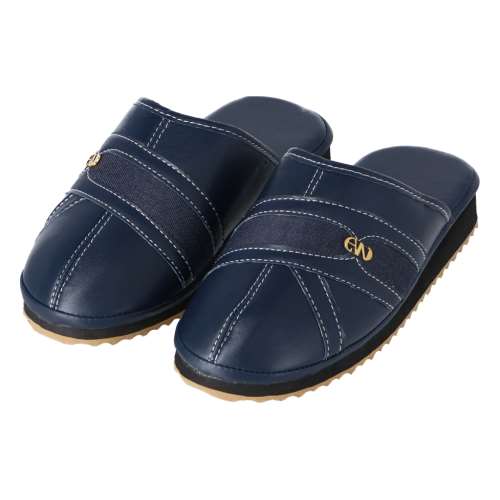 LIFELEX　紳士防寒サンダル　ベーシック　ネイビー　Ｍ　２５．０‐２５．５ｃｍ