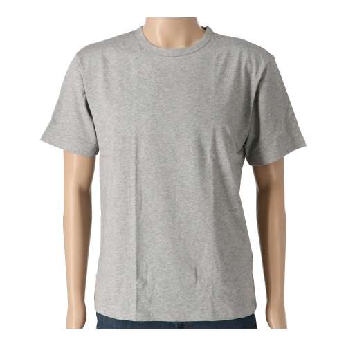 LIFELEX　綿天竺丸首インナー　２Ｐ　杢グレー　３Ｌ