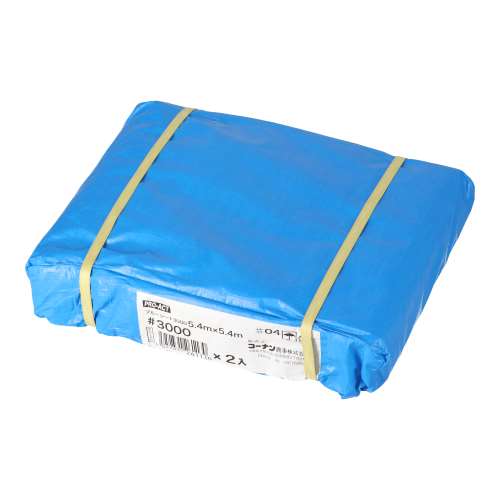 PROACT　ブルーシート３０００　＃３０００　約５．４×５．４ｍ　×２点セット