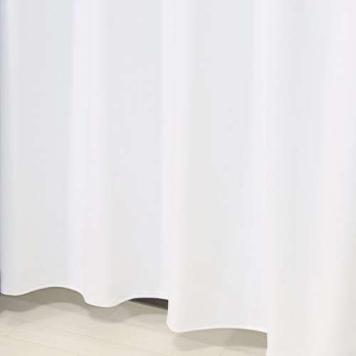 LIFELEX 消臭＋遮像＋遮熱・保温レースカーテン　リーネア＋　約幅１００×丈１０８ｃｍ　ホワイト