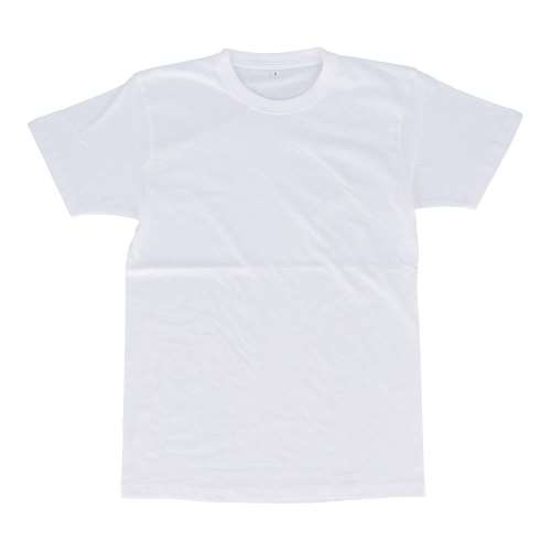 コットンＵＳＡ半袖　Ｔシャツ　Ｓ　無地　ホワイト