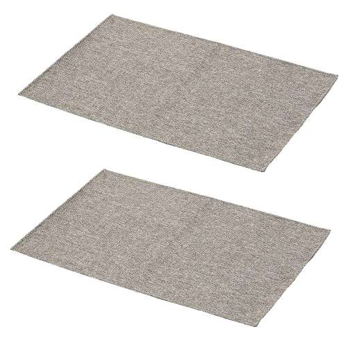 LIFELEX 防撥水マルチマットS ブラウン 400×300×5mm ×2個セット