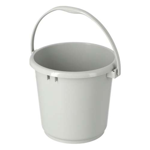 LIFELEX　プラスチックバケツ２０Ｌ　グレー　ＺＱ２１‐７２４５