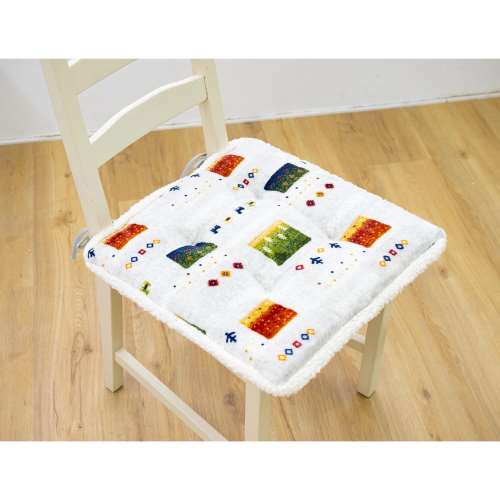 LIFELEX　シートクッション　ギャベ３　４３×４３グレー