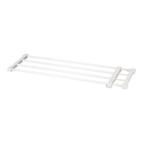 LIFELEX　伸縮突張棚Ｌ　ホワイト　７５～１２０ｃｍ　ＨＨ２１‐６８６１