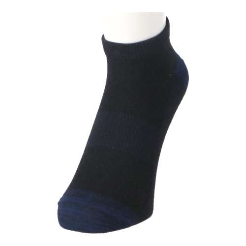 PROACT　吸水速乾ソックス　丸先　スニーカー丈　３Ｐ　カラーアソート