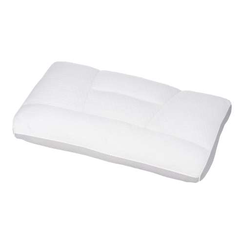 LIFELEX　高さ調整ができる首を支えるパイプ枕　約４０×６０ｃｍ　ホワイト