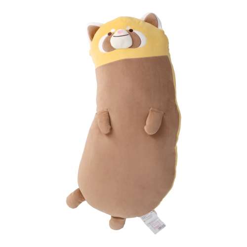 LIFELEX　モチモチアニマルだきまくら　レッサーパンダ　イエロー