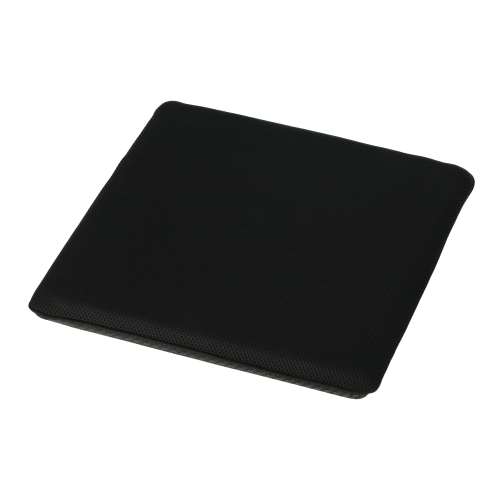 LIFELEX　低反発スクエアシートメッシュクッション　４０×４０×４　ブラック