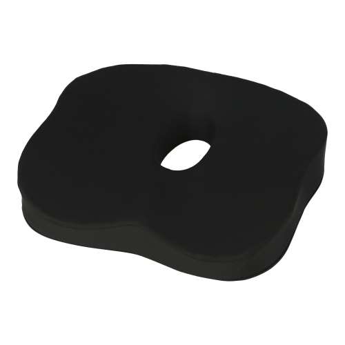 LIFELEX　分厚い低反発３Ｄクッション　４２×３８×９　ブラック