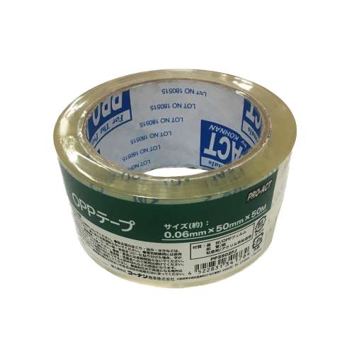ＯＰＰテープ　５０ｍｍ×５０ｍ　×60個セット