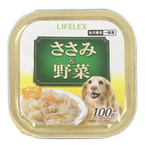 LIFELEX ささみトレー　ささみ＆野菜　チーズ入り