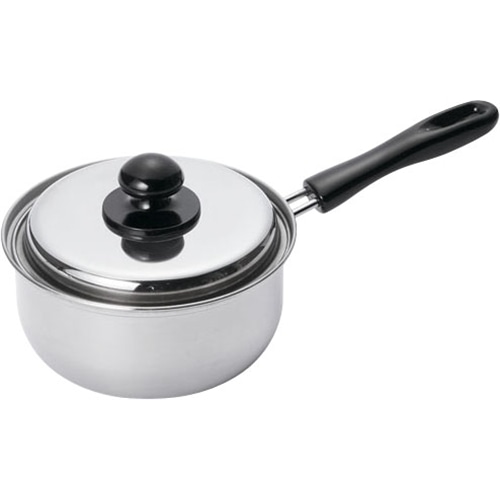 レンタブルワン ＩＨ対応単層ステン片手鍋　１８ｃｍ