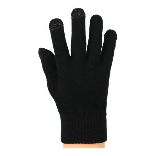 【アウトレット】LIFELEX　カジュアル手袋大　２１.５ｃｍ　タッチパネル対応　ブラック　ＫＫＨ２０‐８３２４