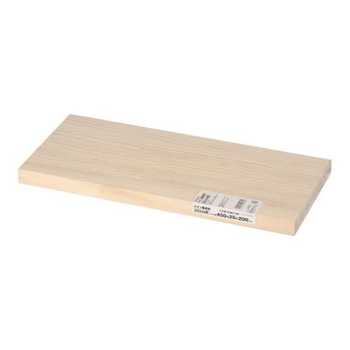 LIFELEX　パイン集成材２５ｍｍ厚　約４５０×２５×２００