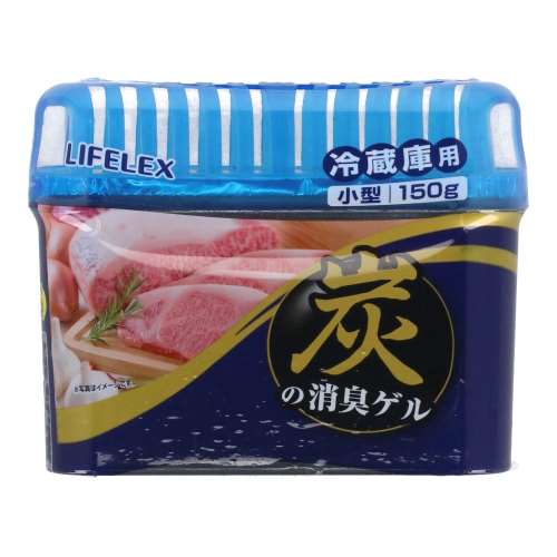 炭の消臭ゲル　冷蔵庫用　小型　150ｇ