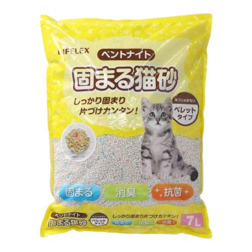 コーナンオリジナル　固まる猫砂　７Ｌ　ペレットタイプ　KTS12-8910