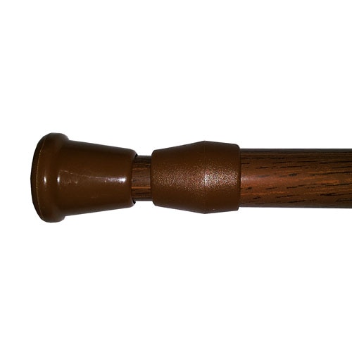 アルミ伸縮ポール　約４０～７０ｃｍ　木目　ＫＯＨ０６‐４７０４