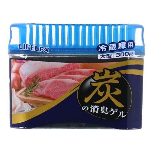 炭の消臭ゲル　冷蔵庫用　中・大型　300ｇ