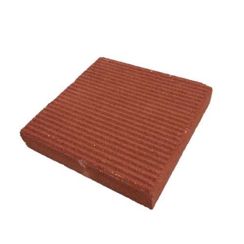 コーナンオリジナル　カラー平板溝付　約２０ｃｍ角　レッド