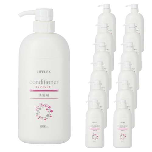 LIFELEX ピュアリーモイスト コンディショナー本体600ml ×12個セット
