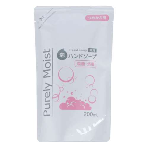 Ｐｕｒｅｌｙ　Ｍｏｉｓｔ　泡ハンドソープ　レモンの香り　つめかえ用　２００ｍｌ