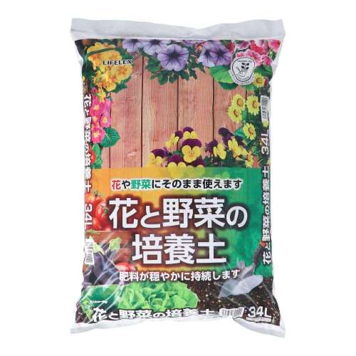 LIFELEX　花と野菜の培養土　３４Ｌ