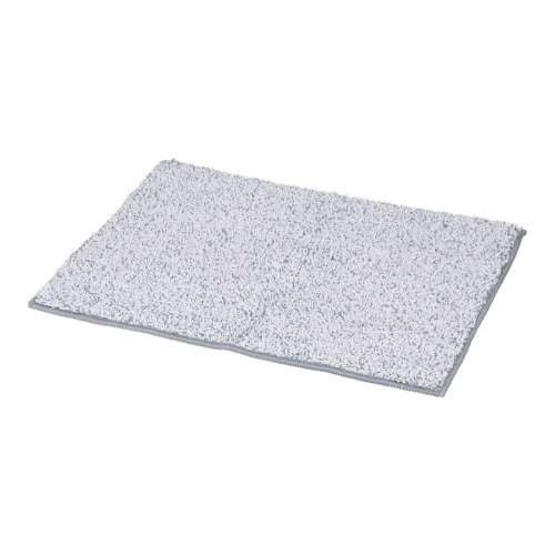 LIFELEX　さらさら吸水バスバスマット　グレー　４５×６０ｃｍ　ＳＬ２１‐４９６８