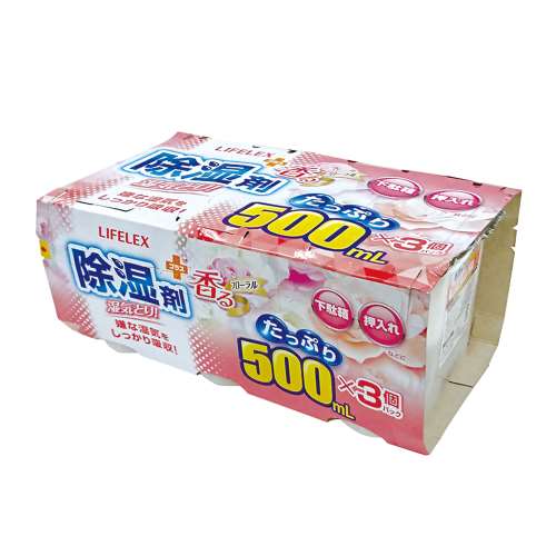 香る除湿剤　500ＭＬ　ＫＲ15‐1201‐3Ｐ