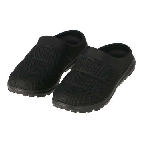 LIFELEX　メッシュサンダル　かかと無し　ブラック　Ｓ