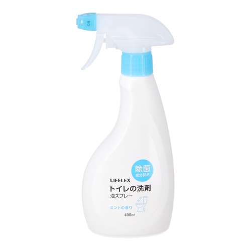LIFELEX トイレの洗剤 泡スプレー本体 400ml