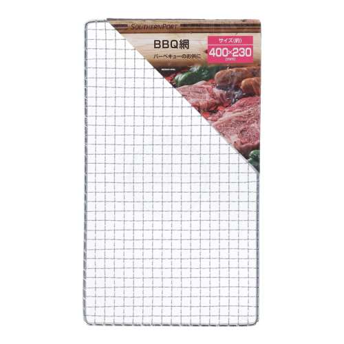 ＢＢＱ網　４０×２３ｃｍ　ＫＫ２３‐８３６２　１枚入