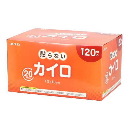 LIFELEX　はらないカイロ　１２０個入り　ＲＮＳ‐１２０Ｐ　ホワイト