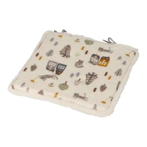 LIFELEX シートクッション ネコ40×40 IVO