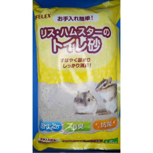 コーナンオリジナル　リス・ハムのトイレ砂　１．５ｋｇ