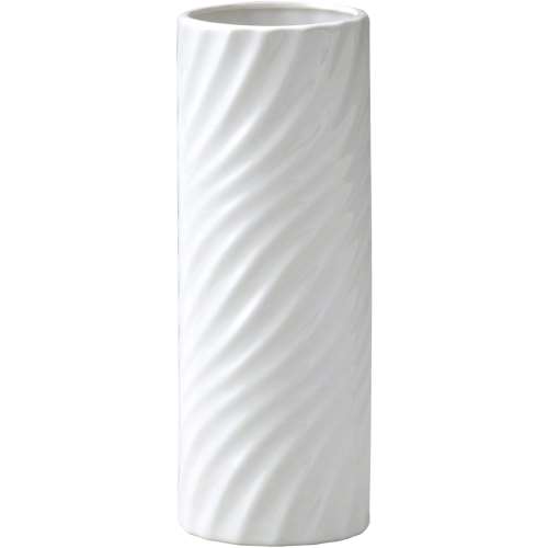 GREEN　HOUSE　Ｍｏｎｏｃｈｒｏｍｅ　Ｆｌｏｗｅｒ　Ｖａｓｅ　ホワイト　φ９×２４．５ｃｍ　００３‐Ａ／Ｗ