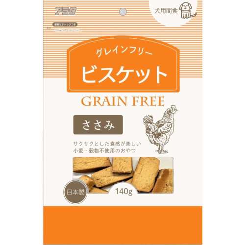 アラタ　グレインフリービスケット　ささみ　１４０ｇ