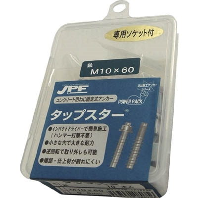 ■ＪＰＦ　タップスター　Ｍ１０×６０Ｌ（１０本入り）　TP-1060P