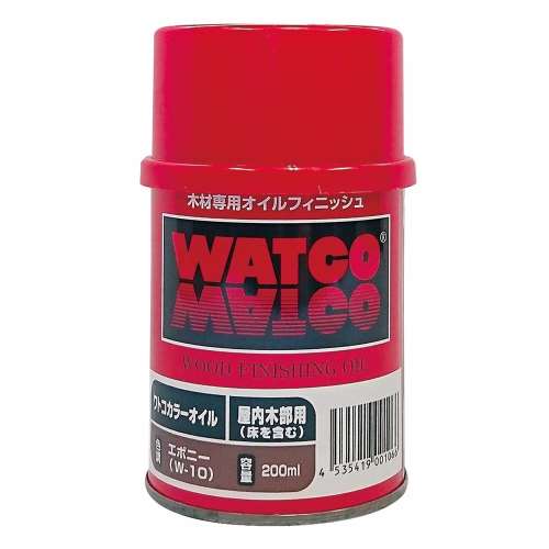 ワトコカラーオイル 200ml Ｗ‐10 エボニー