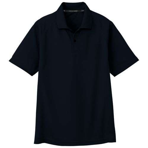 コーコス信岡(CO-COS)　半袖ポロシャツ AS-1647 M ブラック