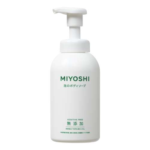 ミヨシ石鹸　無添加せっけん　泡のボディソープ　５００ｍｌ