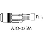■アネスト岩田　クイックジョイント（ソケット）　AJQ-02SM