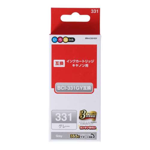 エレコム　キャノン互換インク　ＩＲＨ‐Ｃ３３１ＧＹ