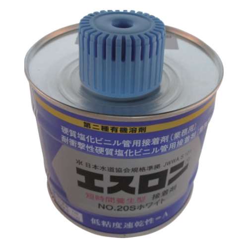 エスロン　接着剤　ＮＯ．２０Ｓホワイト　５００Ｇ S205GW