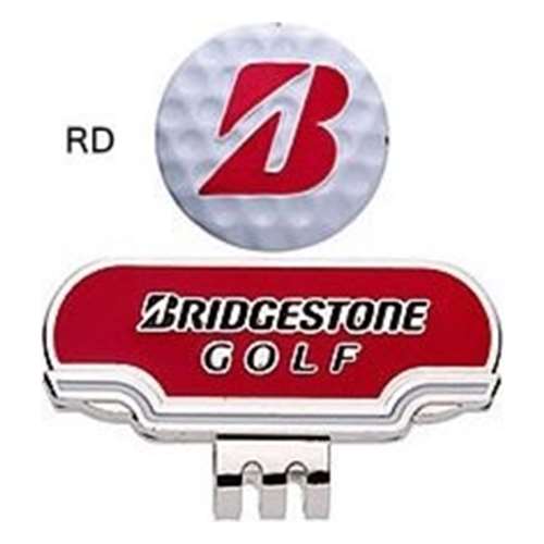 BRIDGESTONE(ブリヂストン) BRIDGESTONE GOLF キャップマーカー  GAG503 レッド