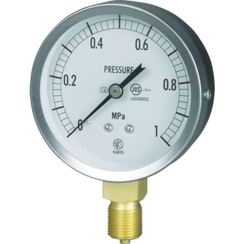 ■長野　ＪＩＳ汎用形圧力計（Ａ枠）　GS51-131-0.6MP